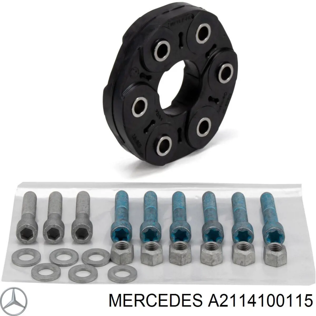 Купити A2114100115 Mercedes Муфта кардана еластична, перед./зад.