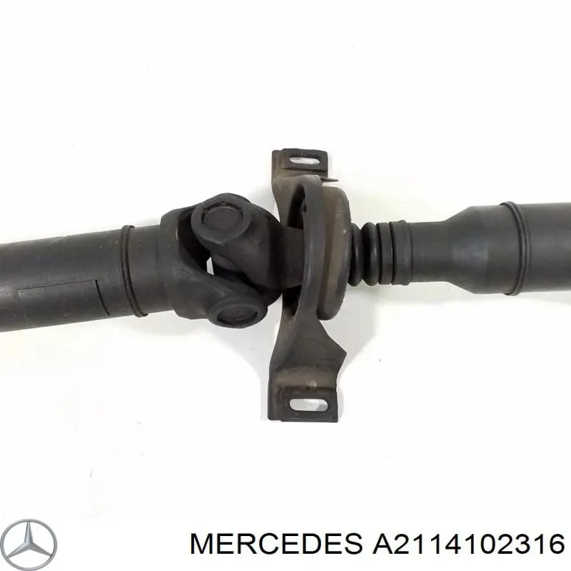 Вал карданний задній, у зборі Mercedes A2114102316 ціна, від 45.71 USD