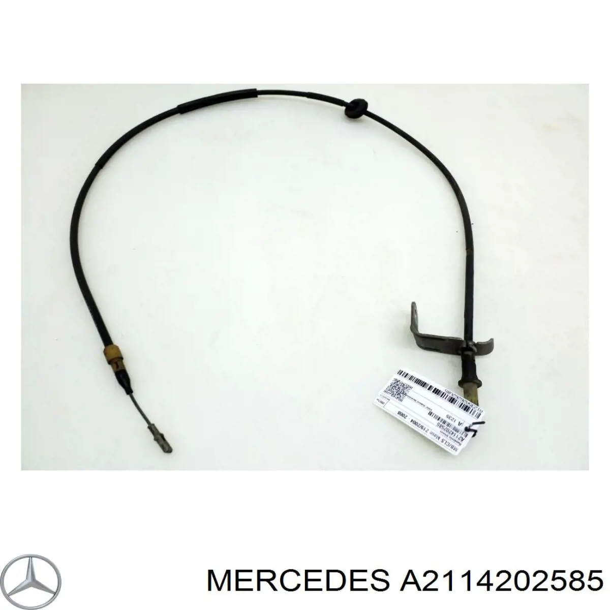 Купити A2114202585 Mercedes Трос ручного гальма задній, лівий