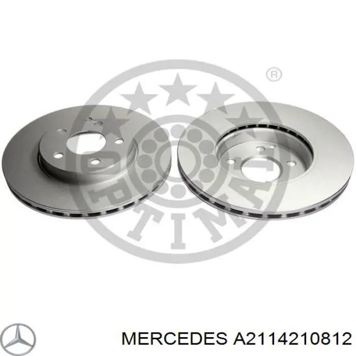 Купити A2114210812 Mercedes Ротор гальмівний