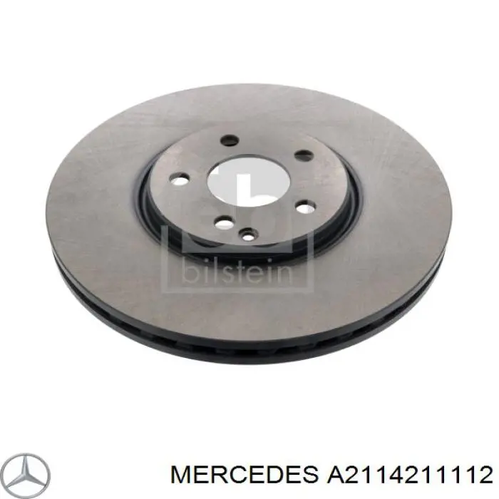 A2114211112 Mercedes Гальмо дискове переднє