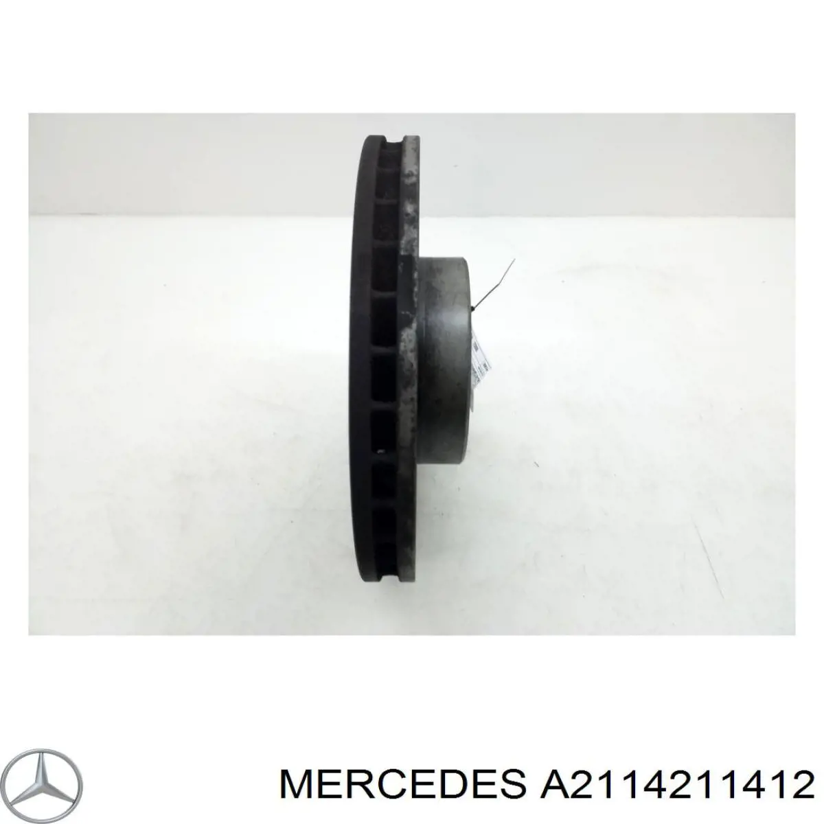 Гальмівні диски передні A2114211412 Mercedes