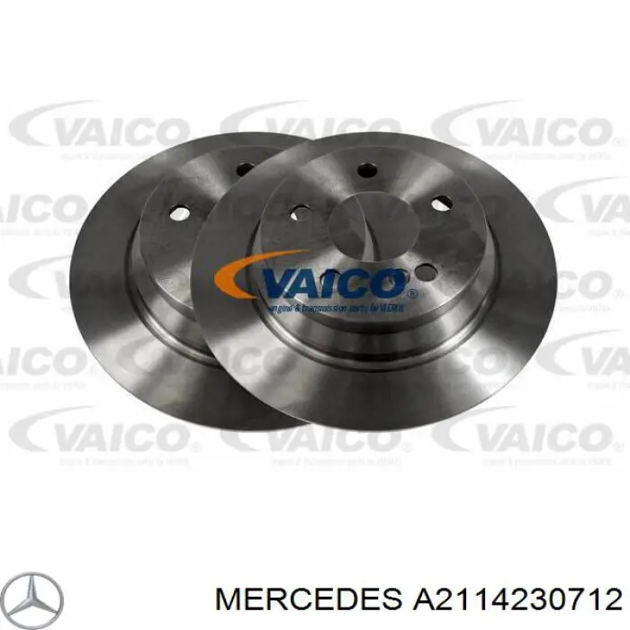 Задні дискові гальма Mercedes A2114230712 ціна, від 19.15 USD