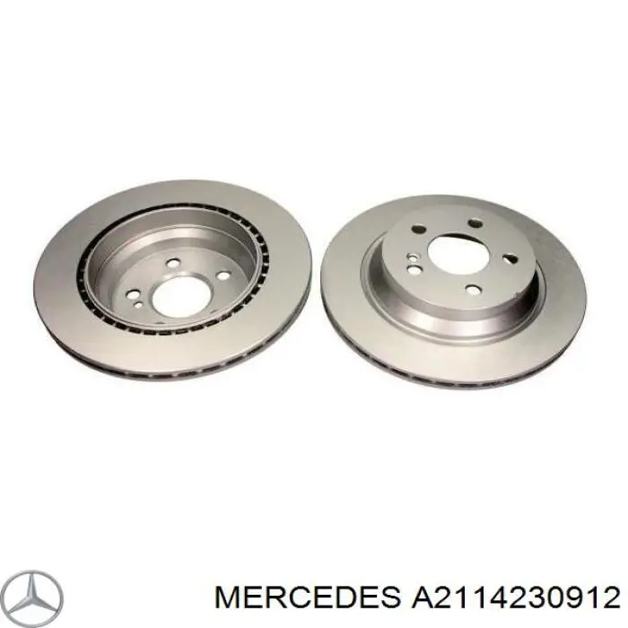 Задні дискові гальма Mercedes A2114230912 ціна, від 25.34 USD