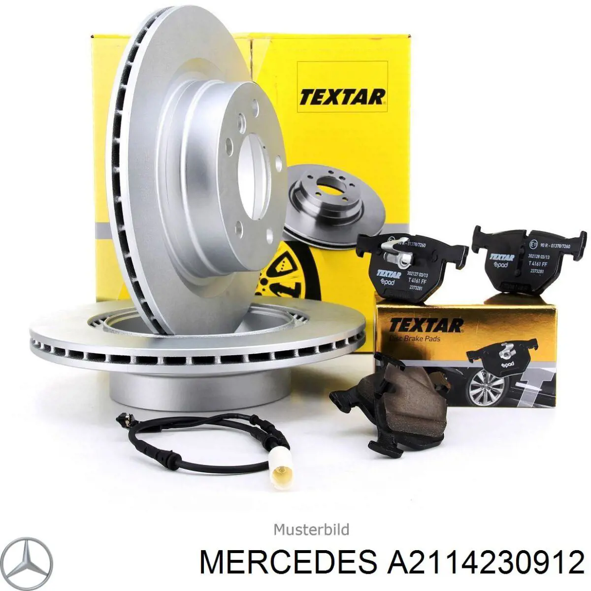 Гальмівні диски A2114230912 Mercedes