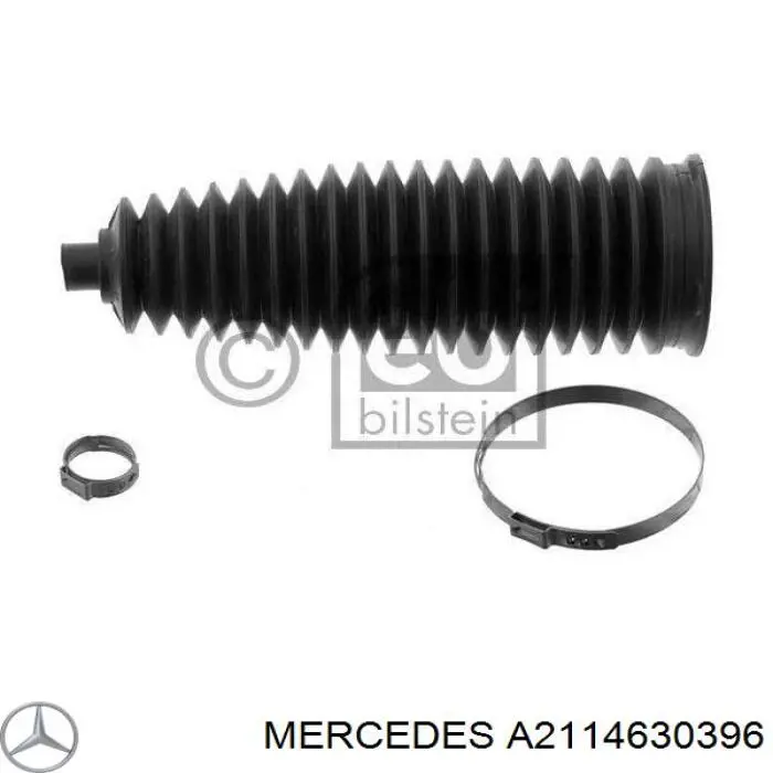 A2114630396 Mercedes пильник рульового механізму/рейки