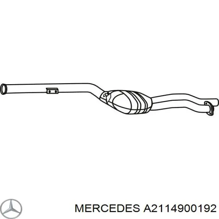 A2114900192 Mercedes Фільтр ДПФ
