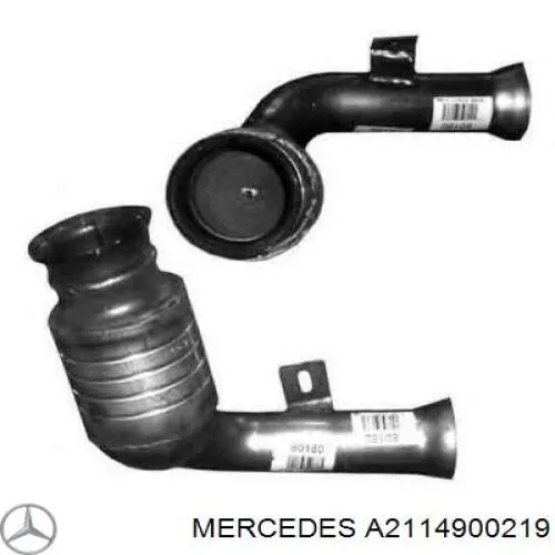 A2114900219 Mercedes Каталітичний нейтралізатор відпрацьованих газів