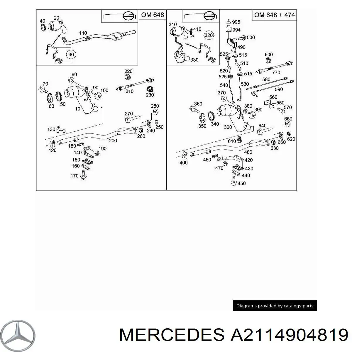 A2114904819 Mercedes 