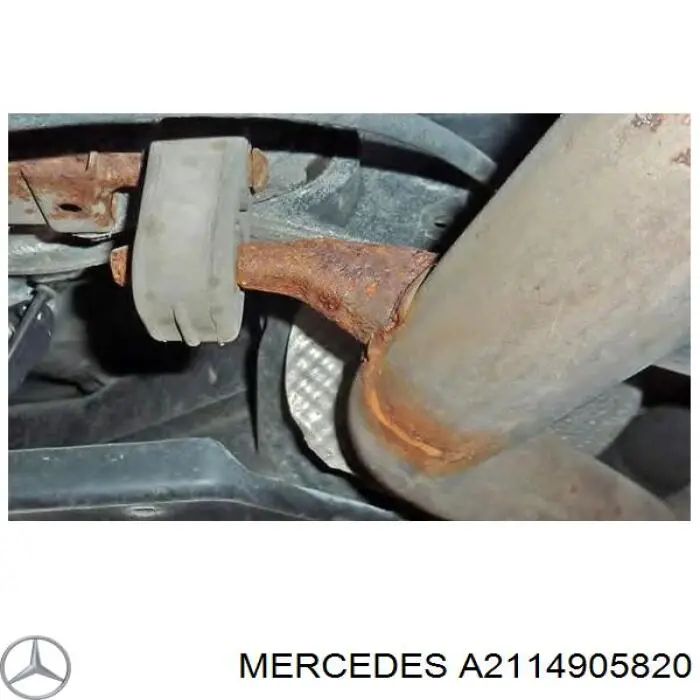 Вихлоп Mercedes A2114905820 ціна, від 57.01 USD