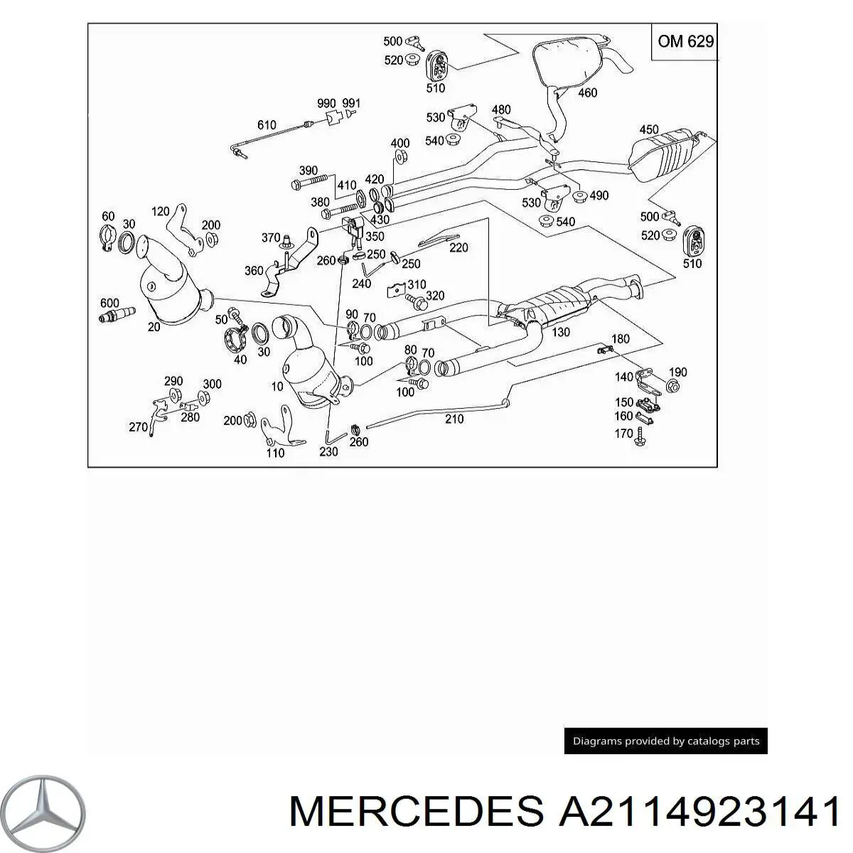  A2114923141 Mercedes