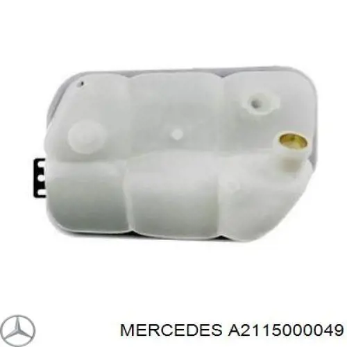 A2115000049 Mercedes бачок системи охолодження, розширювальний