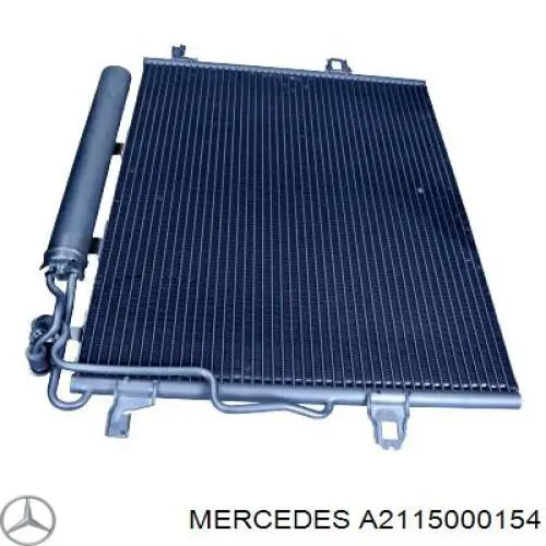 Конденсатор кондиціонера Mercedes A2115000154 ціна, від 50.68 USD