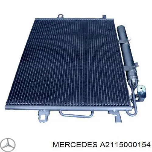 A2115000154 Mercedes радіатор кондиціонера