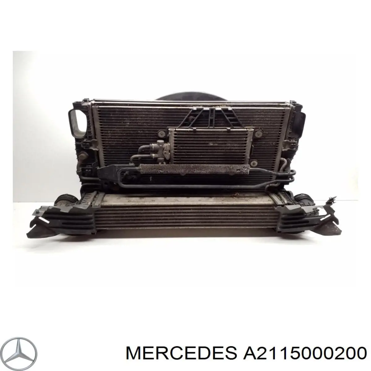 Радіатор охолодження, АКПП Mercedes A2115000200