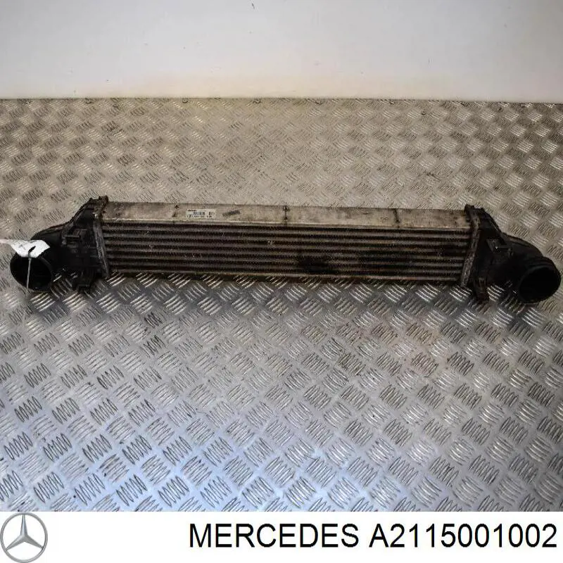 A2115001002 Mercedes радіатор интеркуллера