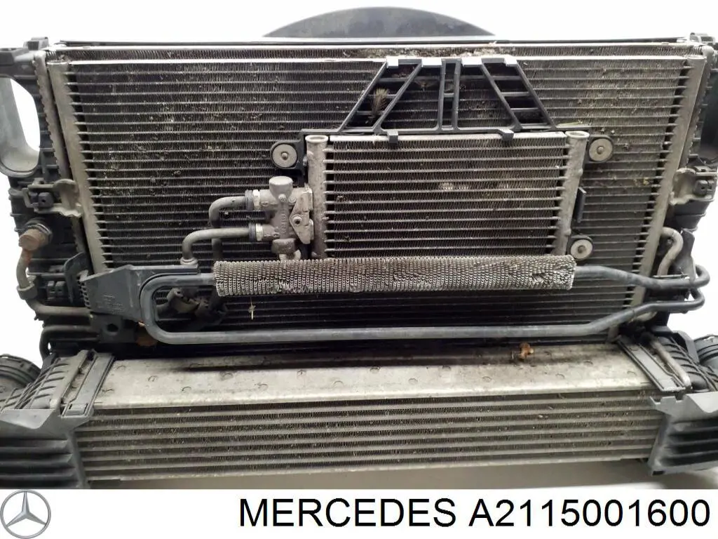 A2115001600 Mercedes Радіатор охолодження, АКПП