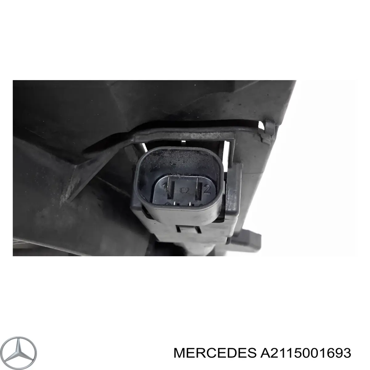 Електровентилятор охолодження в зборі (мотор + крильчатка), правий Mercedes A2115001693 ціна, від 111.73 USD