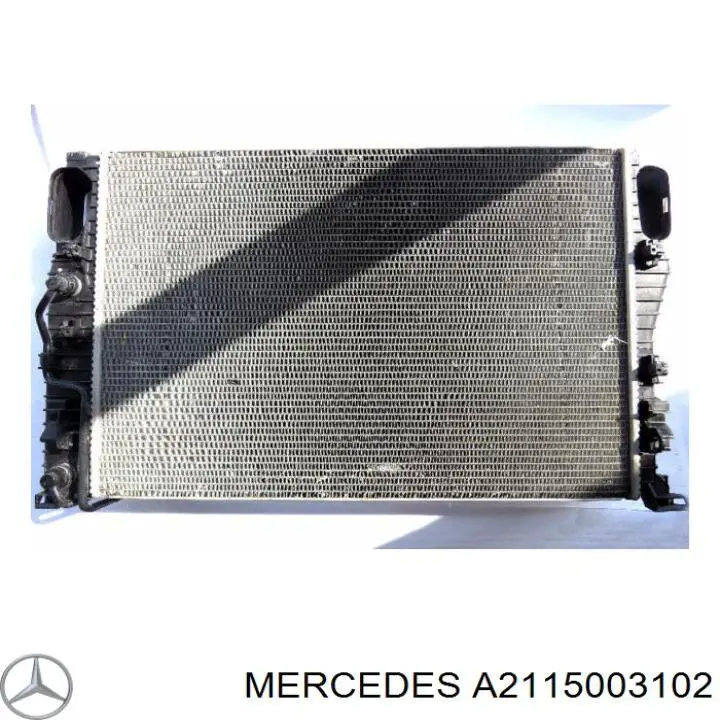 A2115003102 Mercedes радіатор охолодження двигуна