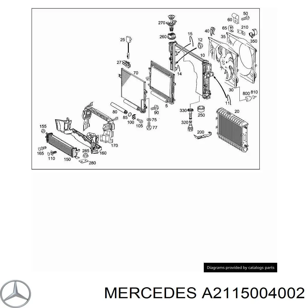  A2115004002 Mercedes