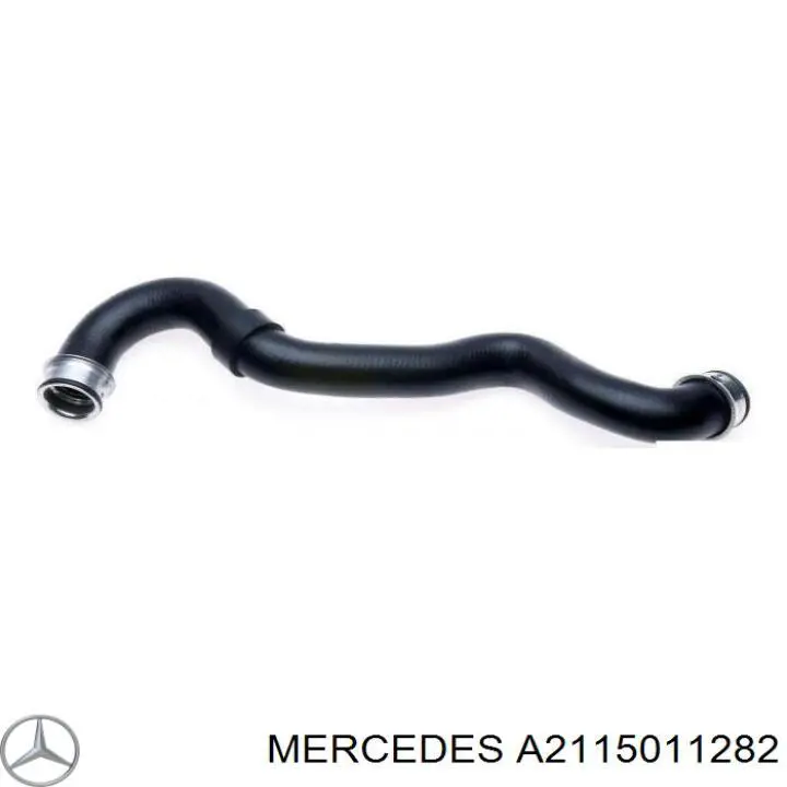A2115011282 Mercedes шланг/патрубок радіатора охолодження, нижній