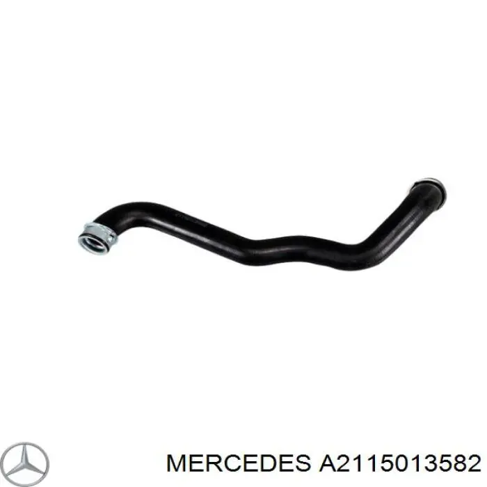 Шланг/патрубок радіатора охолодження, верхній Mercedes A2115013582 ціна, від 41.36 USD
