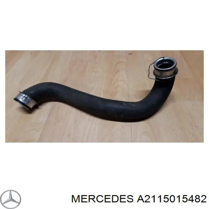 Шланг/патрубок радіатора охолодження, нижній Mercedes A2115015482