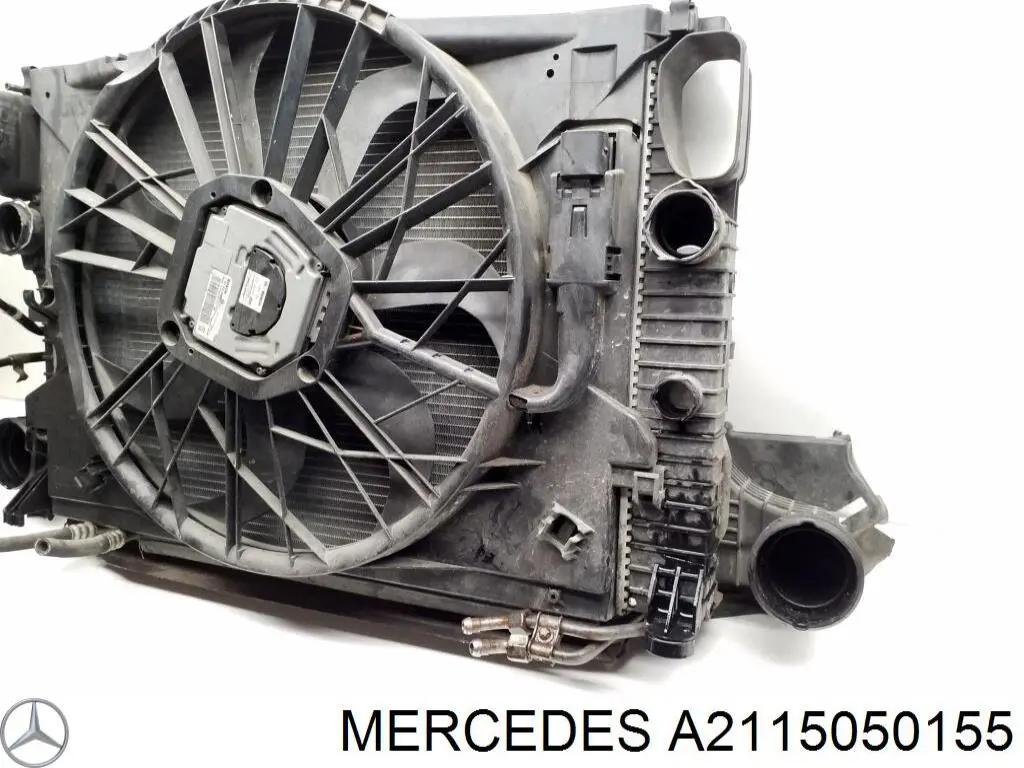 Дифузор (кожух) радіатора охолодження A2115050155 Mercedes