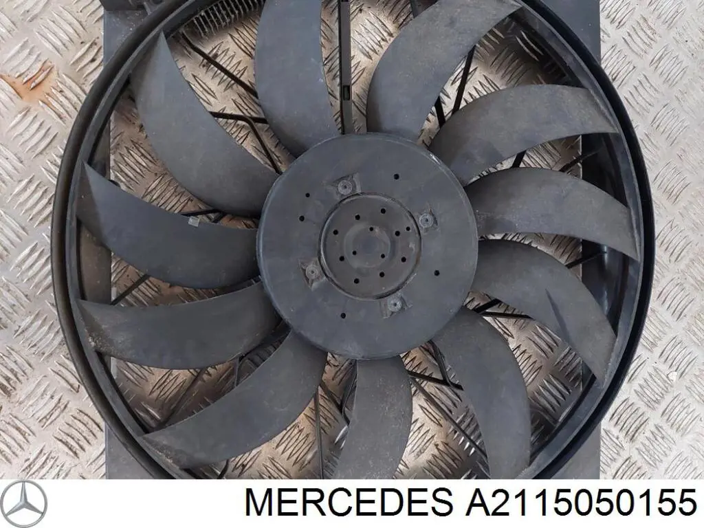Дифузор (кожух) радіатора охолодження Mercedes A2115050155 ціна, від 58.68 USD