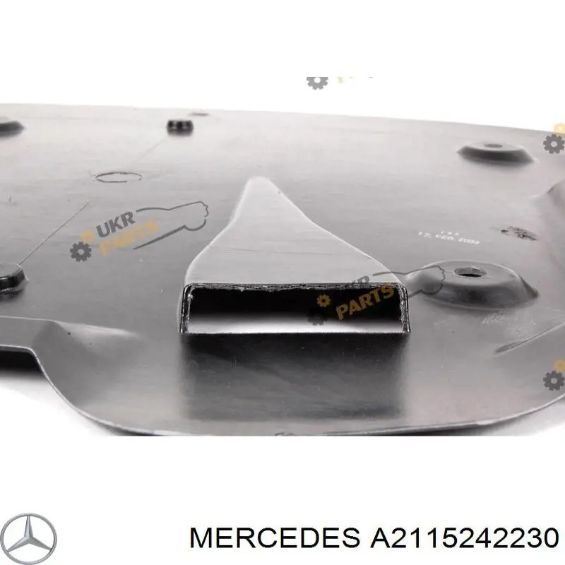 Захист моторного відсіку Mercedes A2115242230 ціна, від 33.75 USD