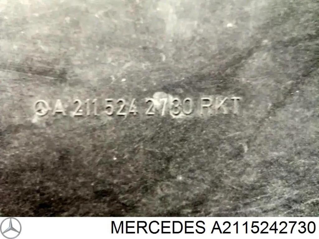 A2115242730 Mercedes Захист піддона двигуна