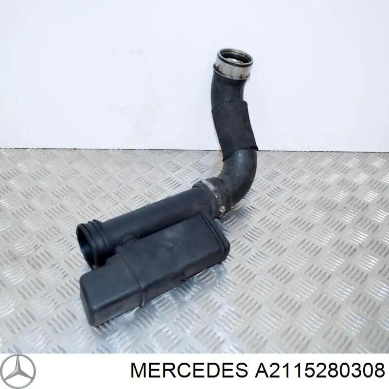 Шланг/патрубок интеркуллера Mercedes A2115280308 ціна, від 11.40 USD
