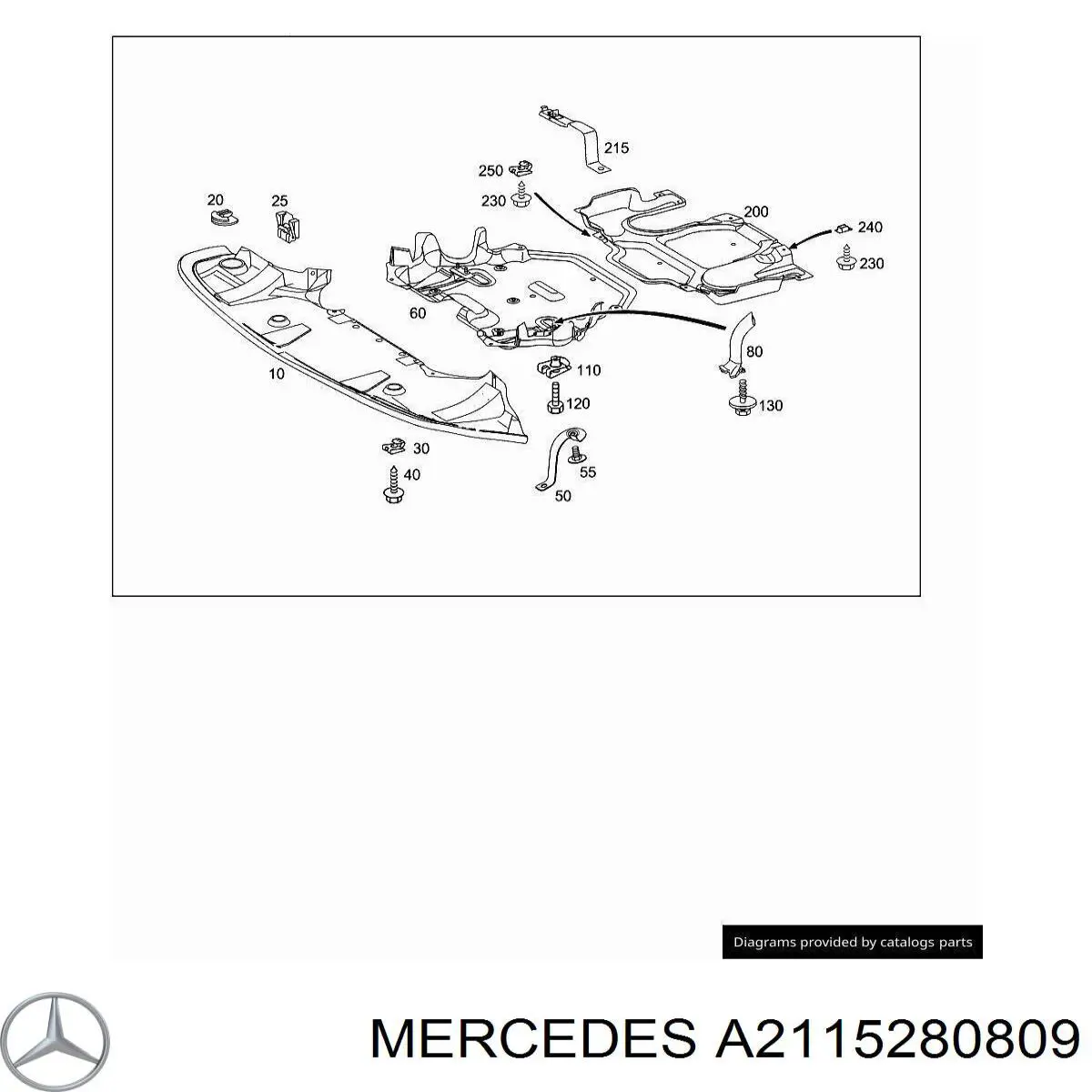 A2115280809 Mercedes 