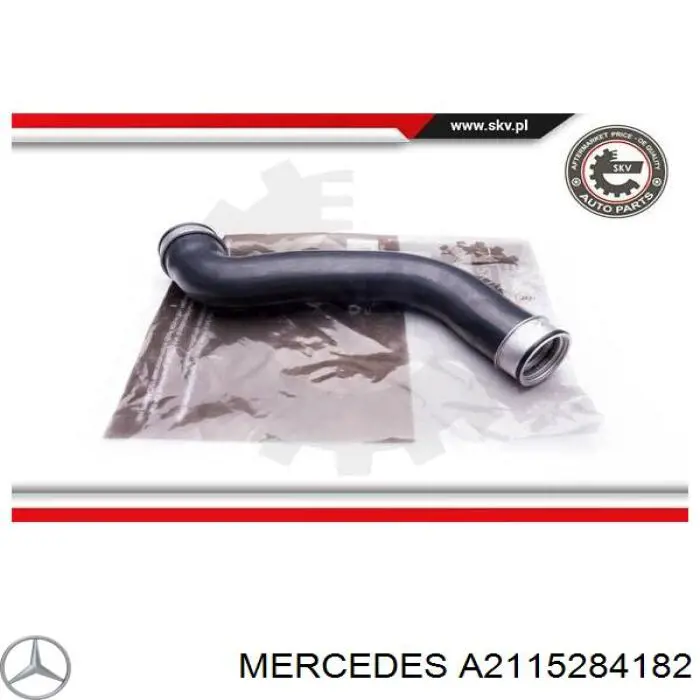 Купити A2115284182 Mercedes Шланг/патрубок интеркуллера