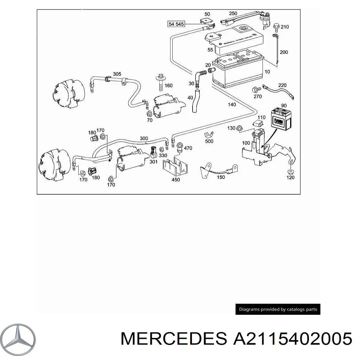  2115402005 Mercedes