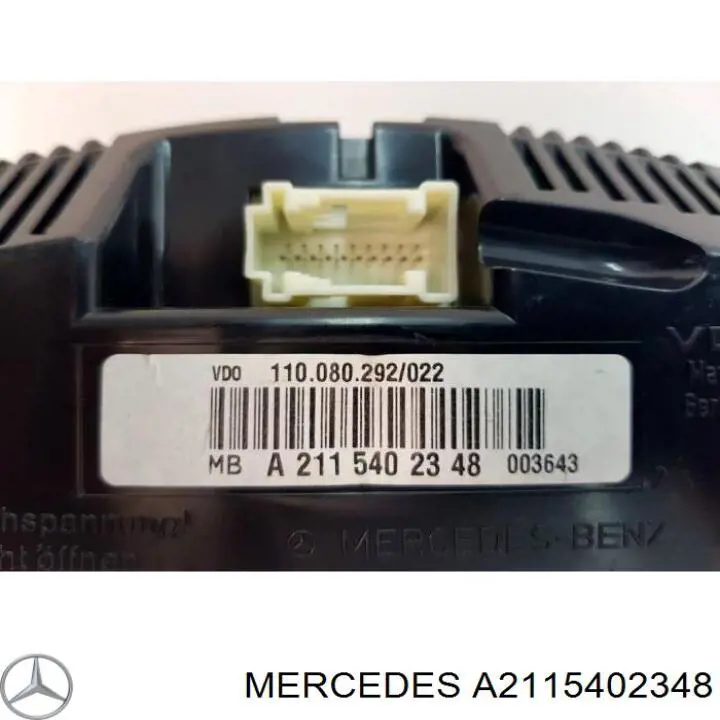A2115402348 Mercedes приладова дошка-щиток приладів