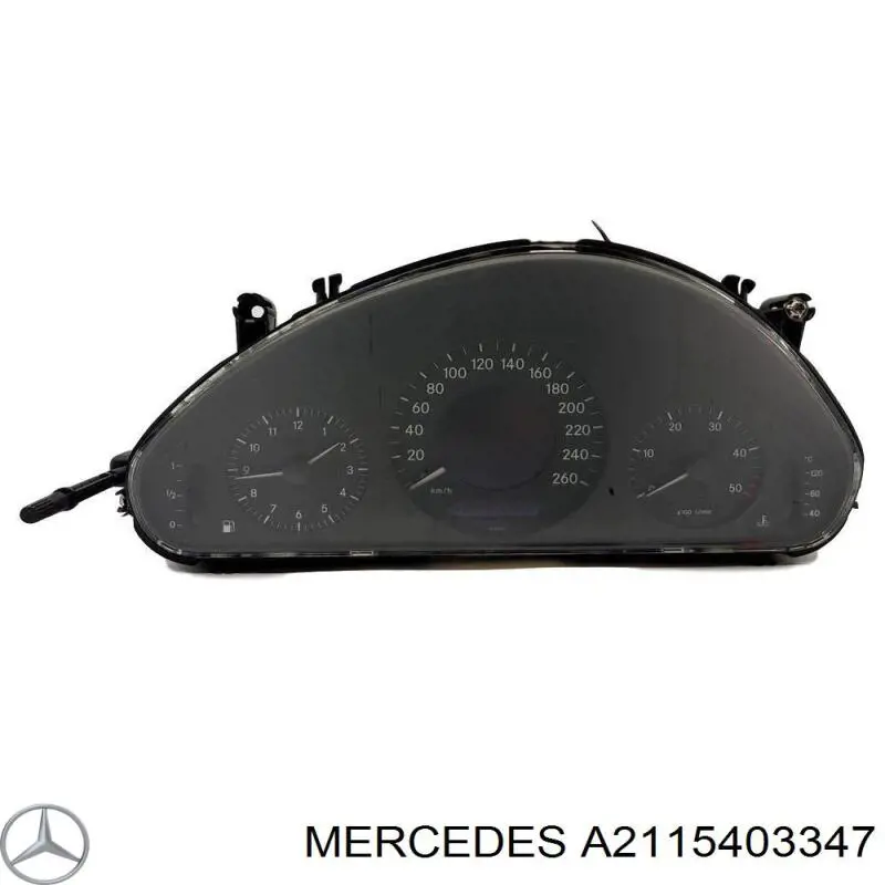 щиток приладу Mercedes A2115403347 ціна, від 63.06 USD