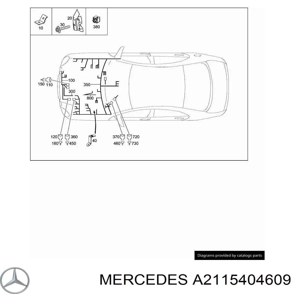A2115404609 Mercedes 