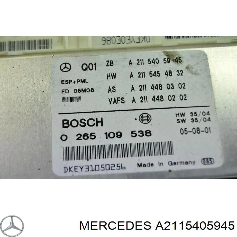 Блок керування ESP 0265109530 Bosch
