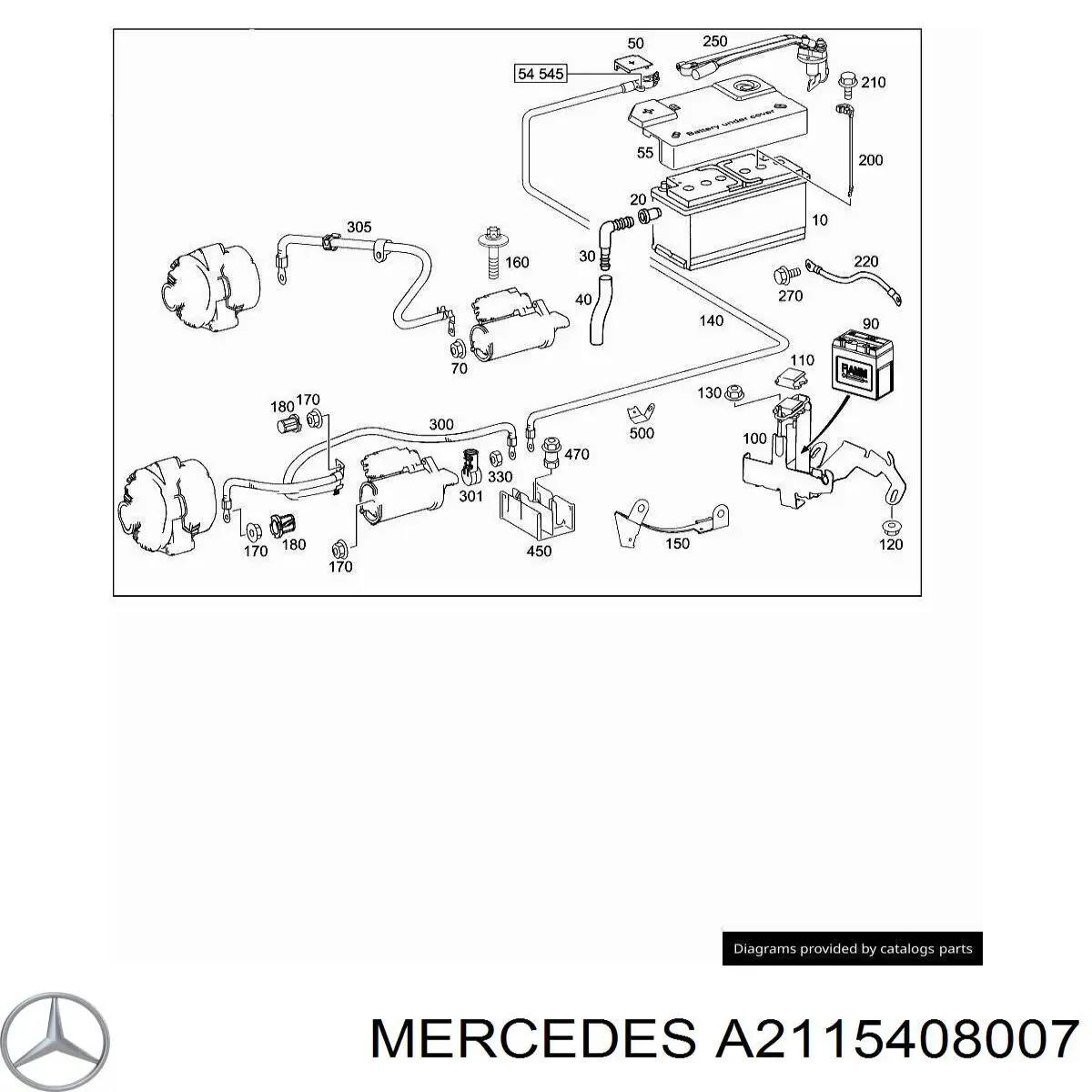 A2115408007 Mercedes 