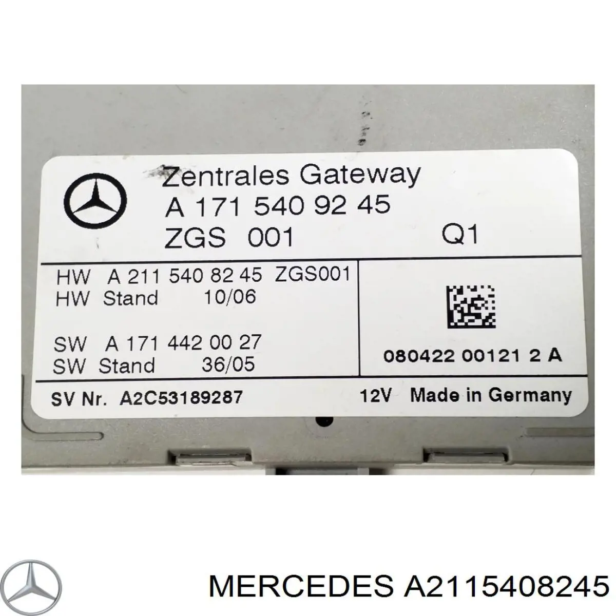 Блок керування центральним замком Mercedes A2115408245 ціна, від 10.67 USD