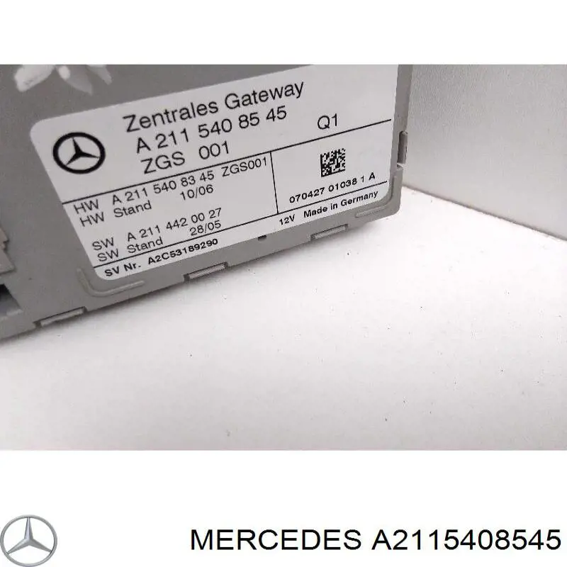 Купити A2115407545 Mercedes Блок керування освітленням