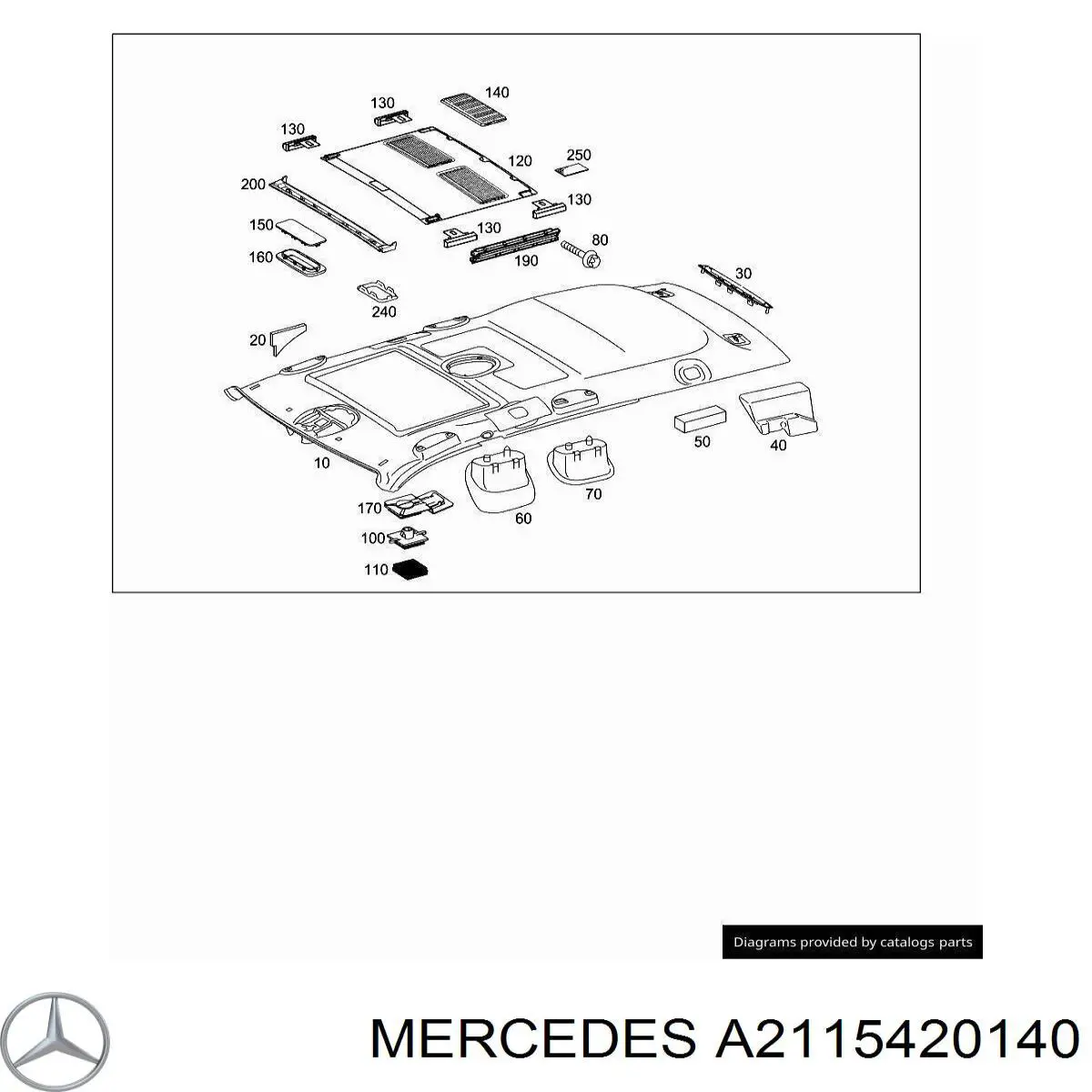 Дисплей парктроніка Mercedes A2115420140 ціна, від 1.27 USD