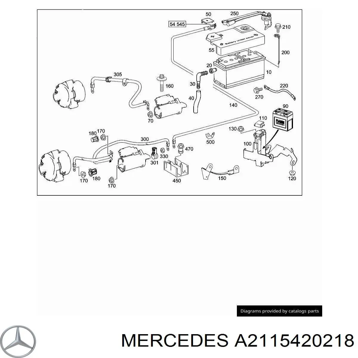 Купити A2115420218 Mercedes 