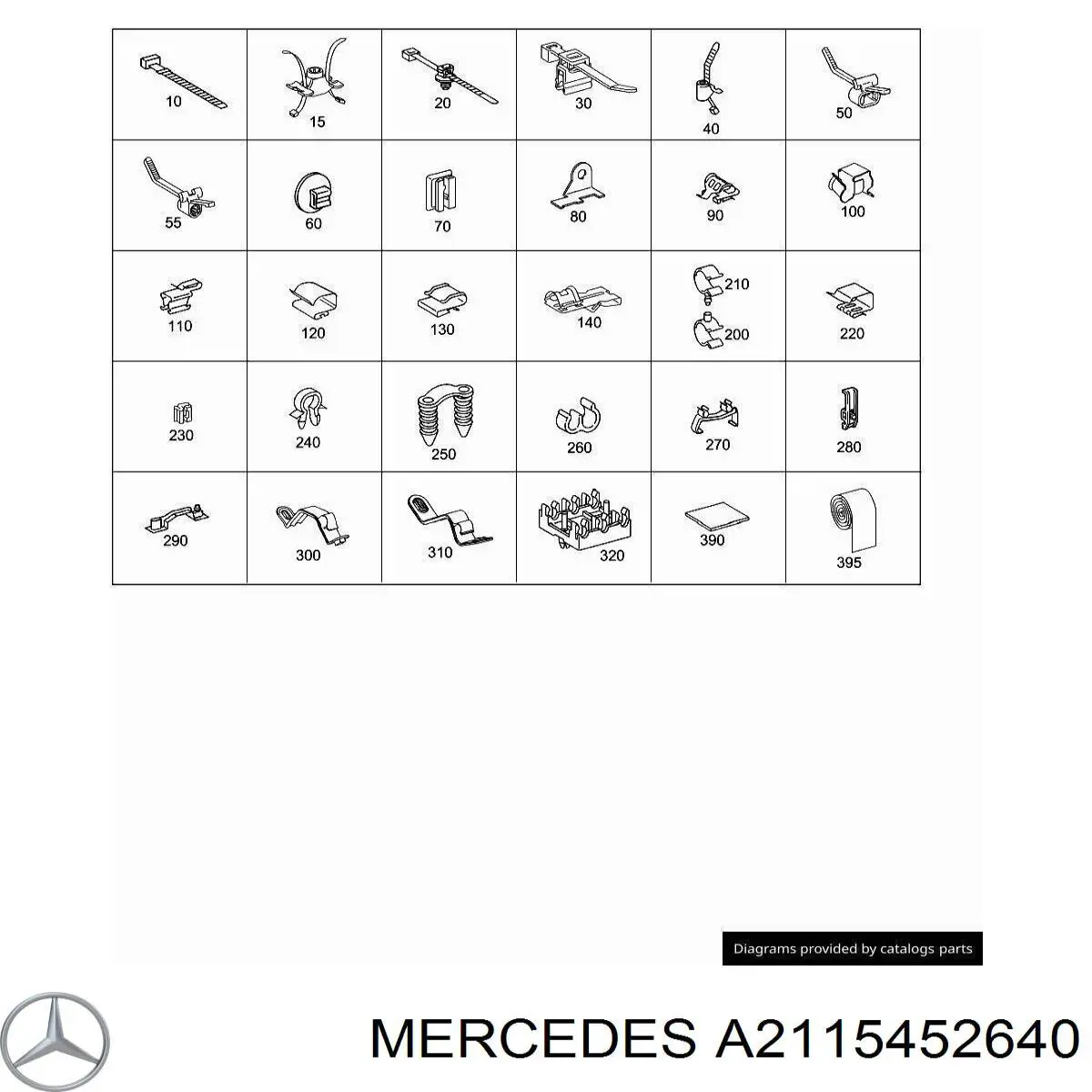 A2115452640 Mercedes 