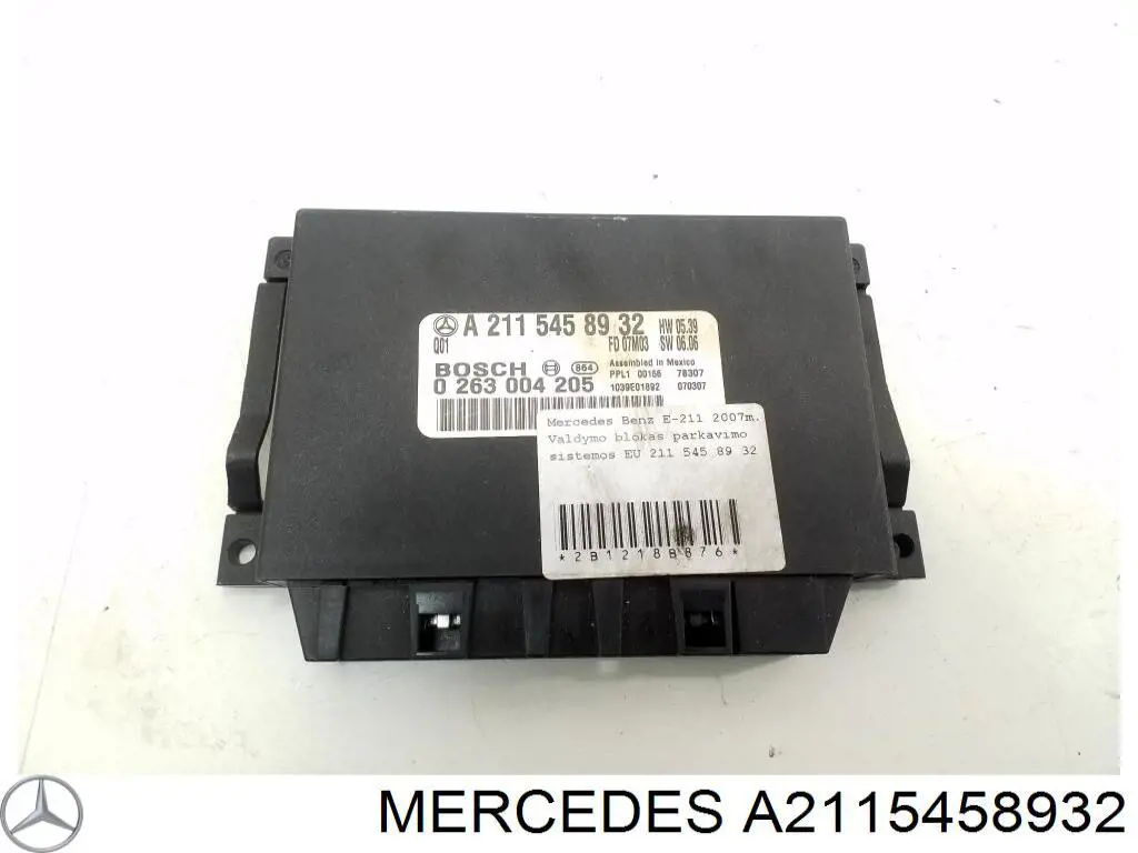 Купити A2115458932 Mercedes Модуль керування (ЕБУ) парктроніком