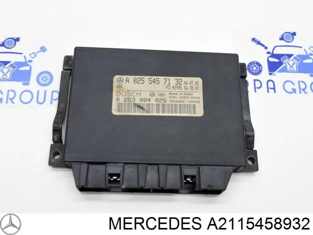 A2115458932 Mercedes Модуль (блок ЕБУ) управління парктроніком