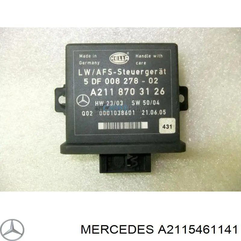 Купити A2115461141 Mercedes Колодка сполучна плюсового кабелю