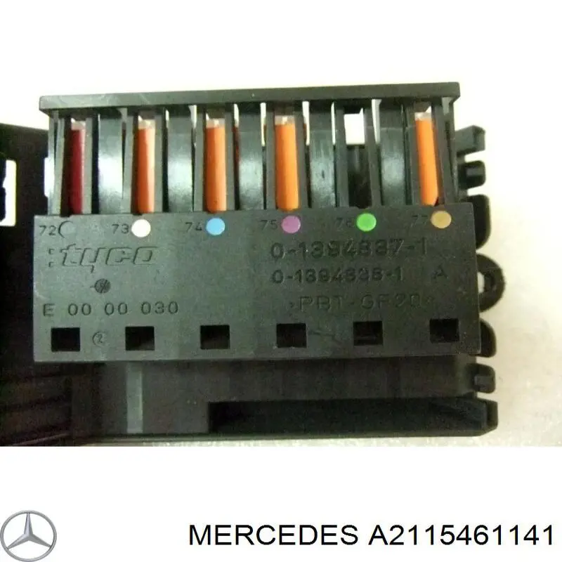 A2115461141 Mercedes Колодка сполучна плюсового кабелю