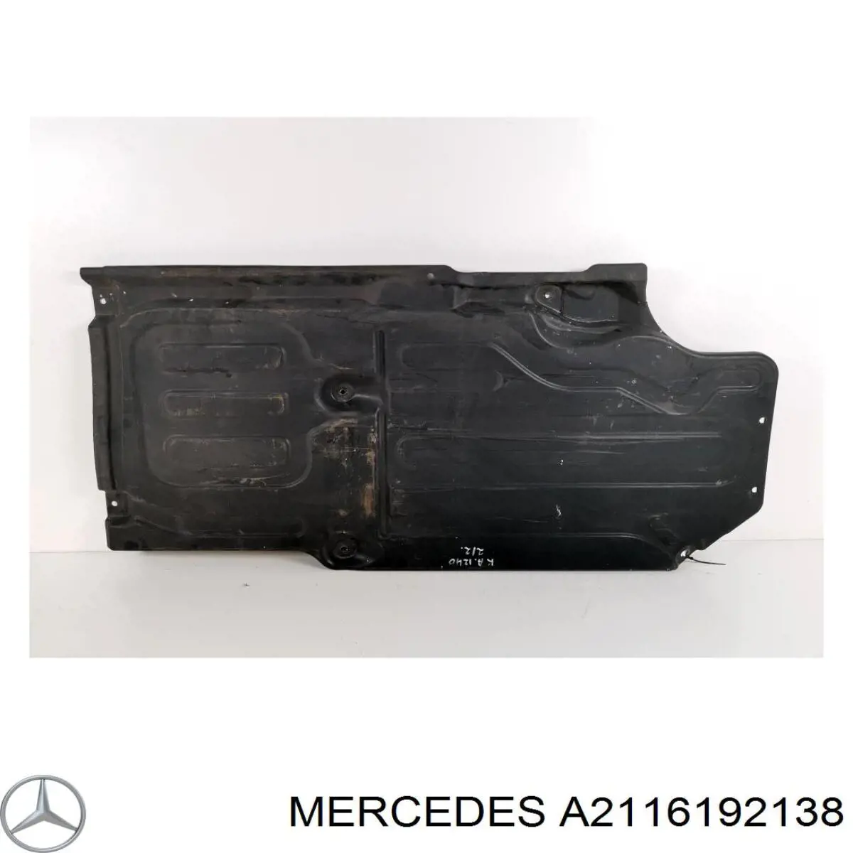 A2116192138 Mercedes Захист днища, задній лівий